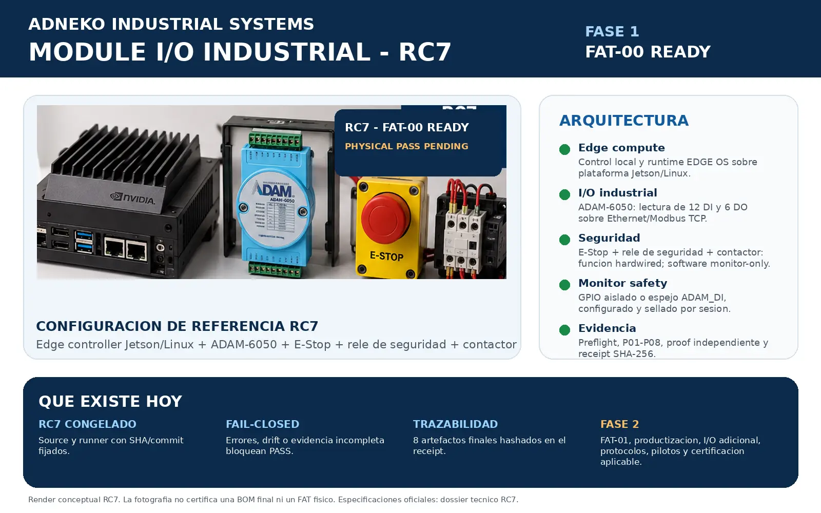 MODULE I/O INDUSTRIAL · Fase 1